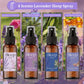 Lavender Sleep Pillow Spray with Essential Oil, 4-Scent, 4 X 2.5 FL OZ