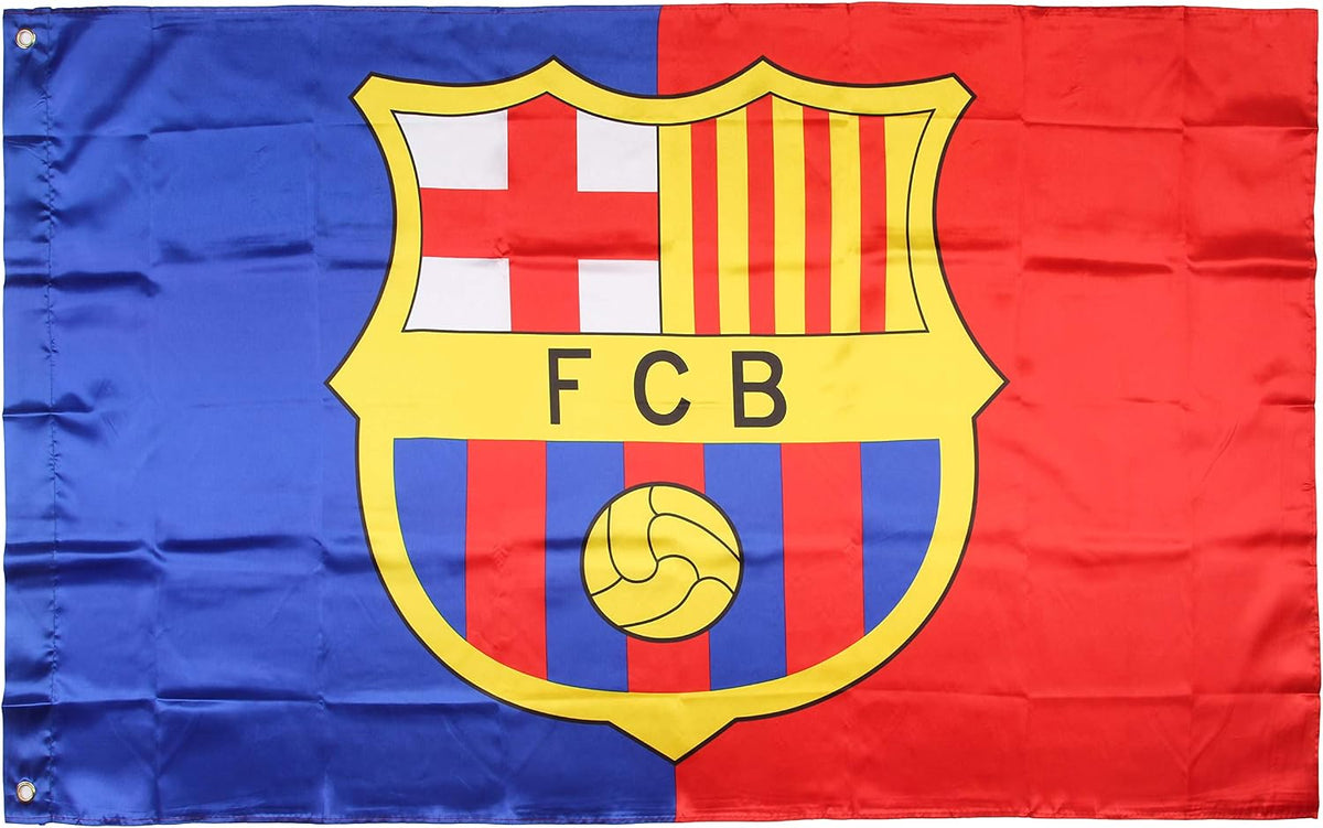 GLUUGES 3×5 Football Club Flag Team Soccer Banner for FC Fan Use Indoor or Outdoor