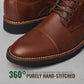 Genuine Leather Derby Shoes for Men