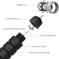 Jump Rope, Tangle-Free Rapid Speed Jumping Rope Cable with Ball Bearings for Women, Men, and Kids, Adjustable Steel Jump Rope with Foam Handles for Home Gym Exercise Fitness Workout Equipment & Slim Body