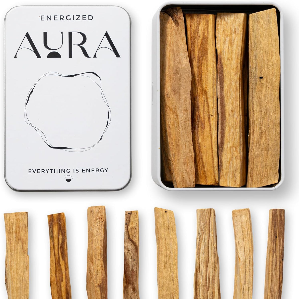 Palo Santo Sticks - Palo Santo Stick - Authentic Real Palosanto - Premium Palosanto - Smudging - from Peru - Palo - 8 Sticks