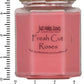 Fresh Cut Roses Scented Blended Soy Candle by