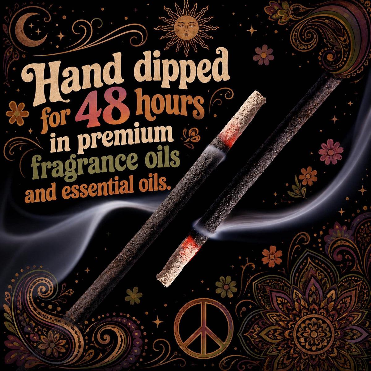 Pine Exotic Incense Sticks Jumbo 19 Inch Long - Bulk 1 Bundle 27 to 30 Sticks - Natural 19" Extra Large with a Smooth Aroma That Burns for 3 to 4 Hours Each.