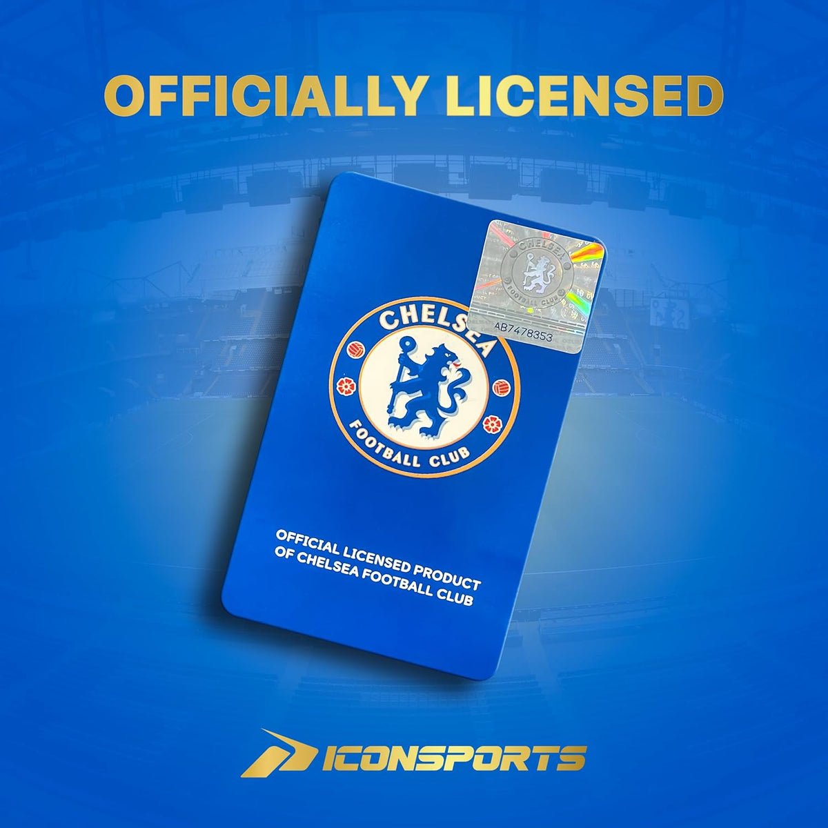 Officially Licensed Chelsea FC Soccer Beanie - Unisex Adult