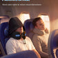 Travel Neck Pillow with Large Hood for Privacy Sleep on Long Flight