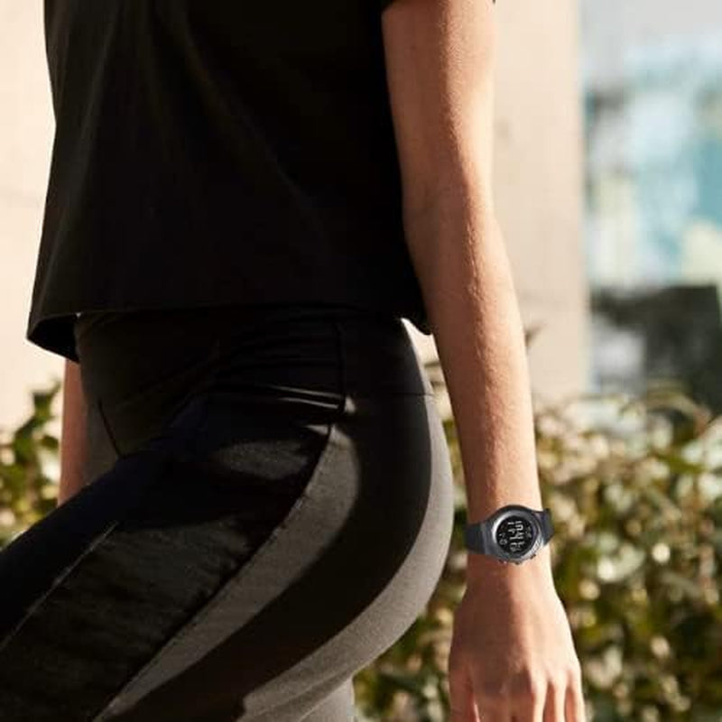 Digital Watch for Women Waterproof Black Wristwatch Sports Mens Stopwatch