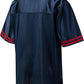 Football Jersey Retro Classic Blank Plain Sports Workout Casual Fitness Uniforms Tops T-Shirt for Men Unisex