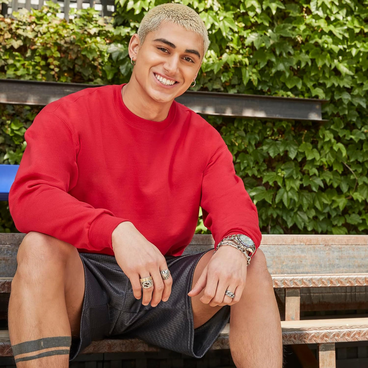 Men'S Sweatshirt, Ecosmart Fleece Crewneck Sweatshirt, Big & Tall Available, 1 or 2-Pack