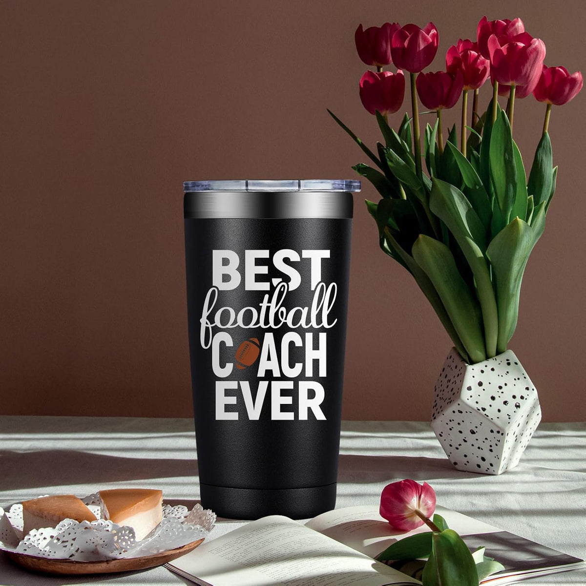 Football Coach Gifts for Men Women - 20Oz Coach Tumbler