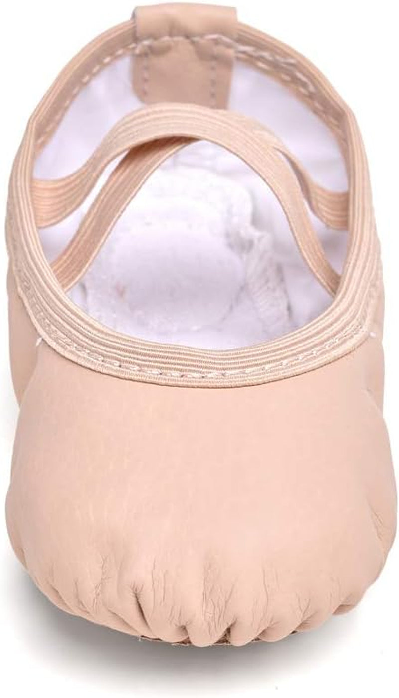 Ballet Shoes for Girls Toddler Soft Leather Split Sole
