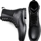 Boots for Men Leather Casual Shoes Combat Boots