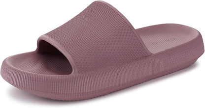 Women'S Slides with Cushioned Thick Sole Slippers for Home Wear Y13