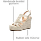 Espadrille Wedge Sandals for Women Platforms & Wedges