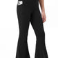 Girls Flare Leggings with Pockets High Waisted Yoga Dance Pants