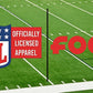 NFL Unisex-Adult Officially Licensed Team Color Stripe Wordmark Primary Logo Football Neck Warmer Scarf