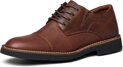 Genuine Leather Derby Shoes for Men