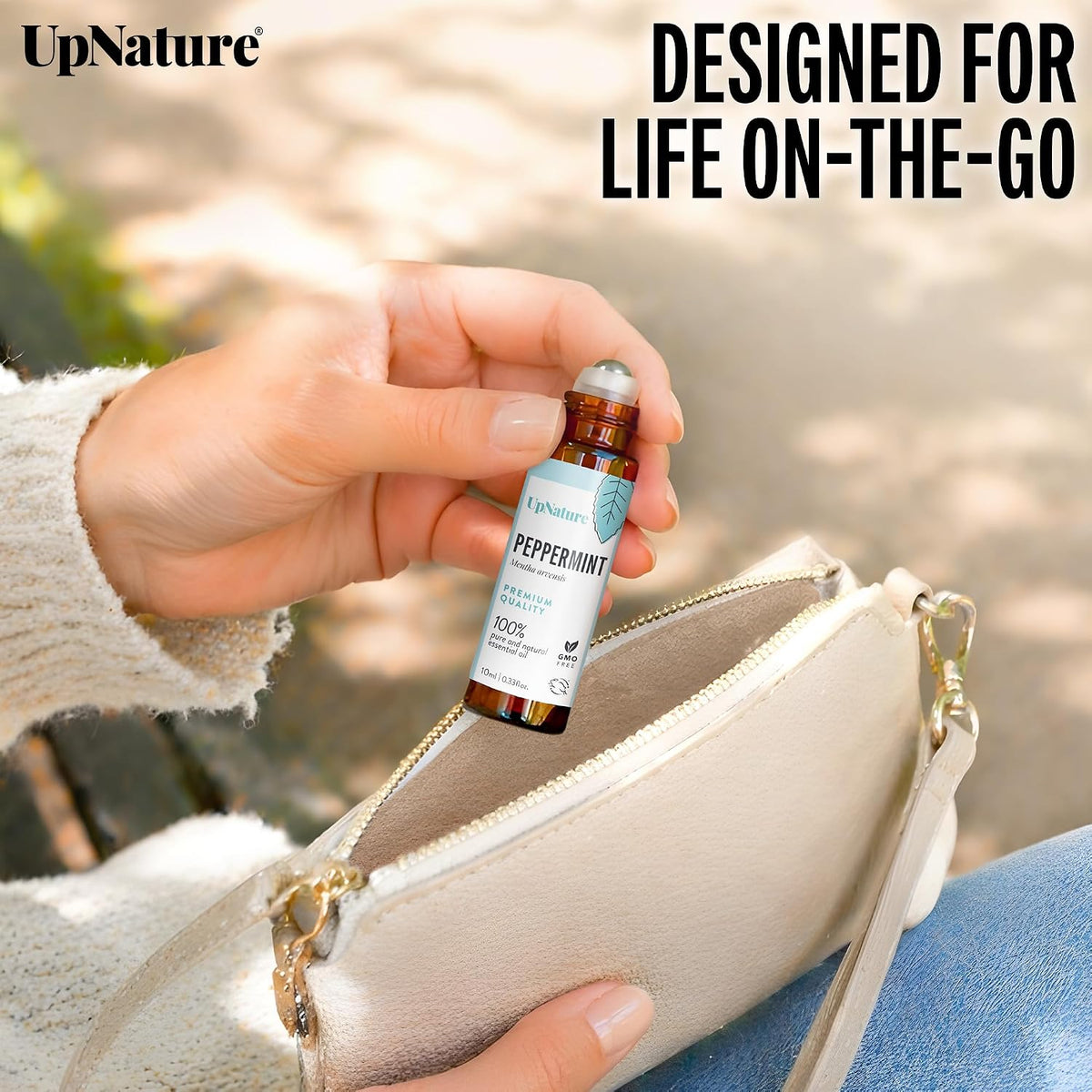 Peppermint Oil Roll on for Pregnancy Nausea & Morning Sickness