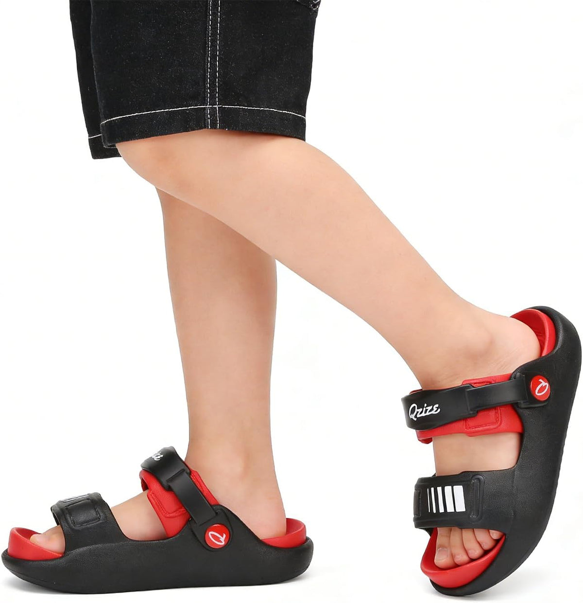 Kids Sandals Lightweight Comfortable Open Toe Slides for Boys Girls
