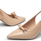 Women'S Closed Toe Heels Slingback Pumps Dress Shoes