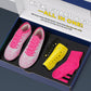 Kids Firm Ground Soccer Cleats Boys Girls Football Shoes with Shin Guards and Soccer Socks