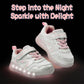 Toddler Light up Shoes for Boys Girls LED Flashing Tennis Sneakers