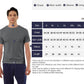 Men'S Undershirts Moisture Wicking Crewneck T Shirts 6 Pack