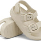 Toddler Boys Girls Double Buckle Sandals Children'S Adjustable Back Strap Water Sandal
