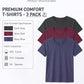 Womens 3 Pack Basic T Shirts Summer Tops 2026 Short Sleeve Tees Comfy Casual Vacation Clothes