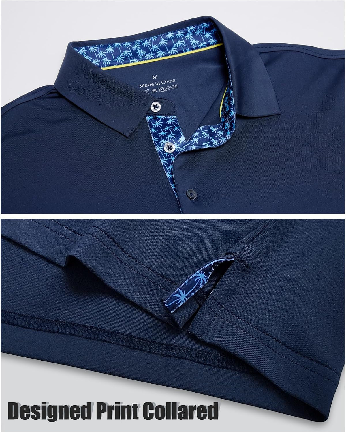 3 Pack Mens Polo Shirts Short Sleeve Dry Fit Golf Business Casual