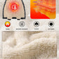 Heavy Thick Hoodies for Men Plaid Flannel Sherpa Lined Zip up Coat