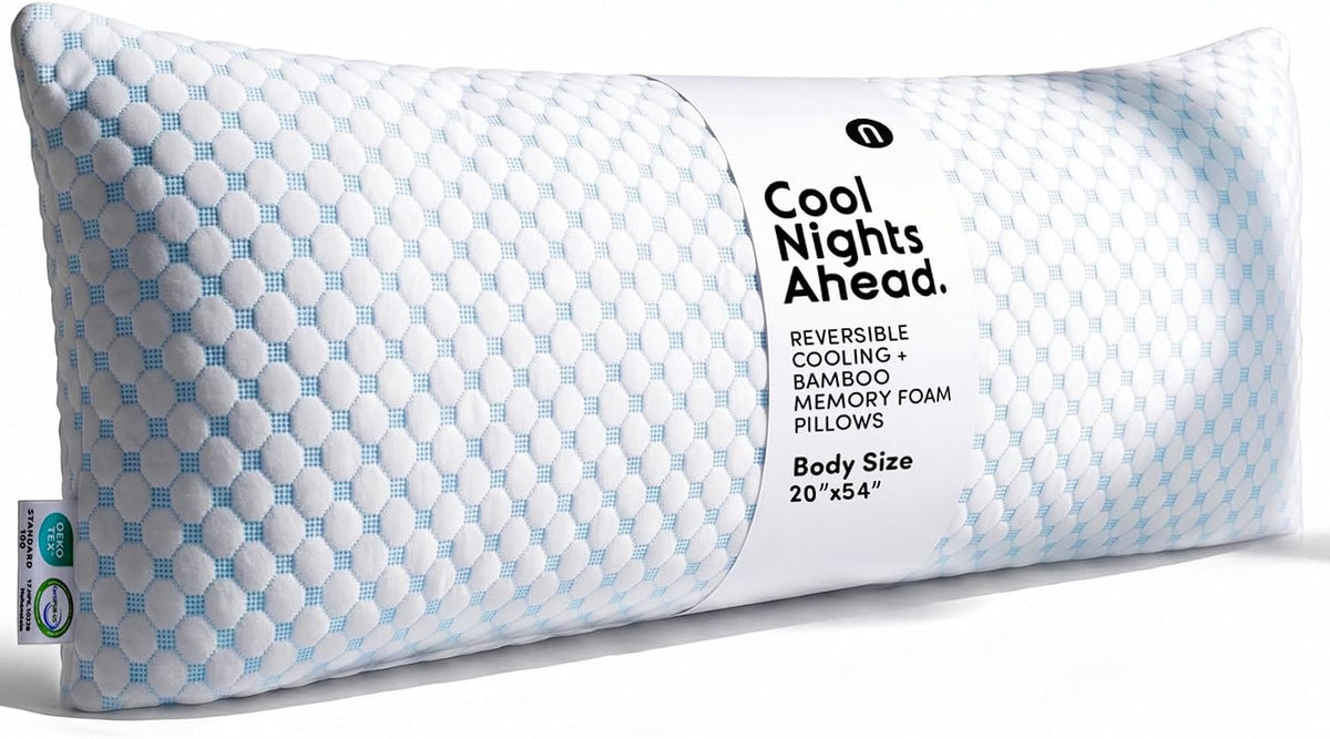 Cooling Memory Foam Body Pillow