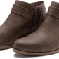 Women'S Chunky Low Heel Short Ankle Boots