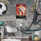 Soccer Superstar Cristiano Ronaldo Signed Poster for Kids Fans Room Bedroom Wall Decor-Sports Star Posters Canvas Art Print Picture for Teen Boy Birthday Gifts