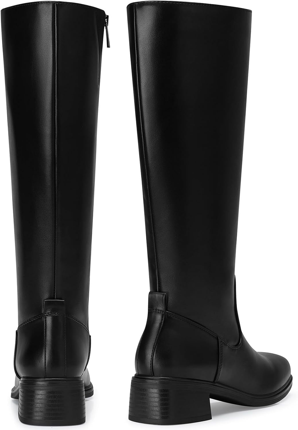 Women Knee High Boots: Comfortable Low Heel Long Boot