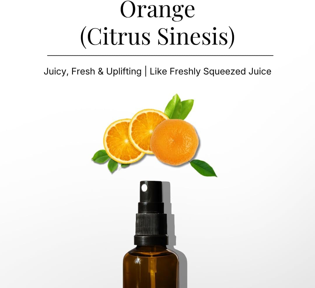 Orange Air Freshener Spray for Room, Linen & Pillow 100Ml by