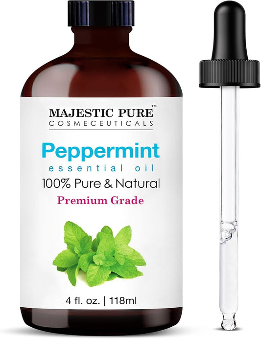 Peppermint Essential Oil for Diffuser - 4 Fl Oz