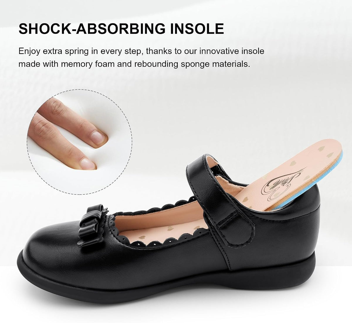 School Shoes for Girls Mary Jane Dress Shoes
