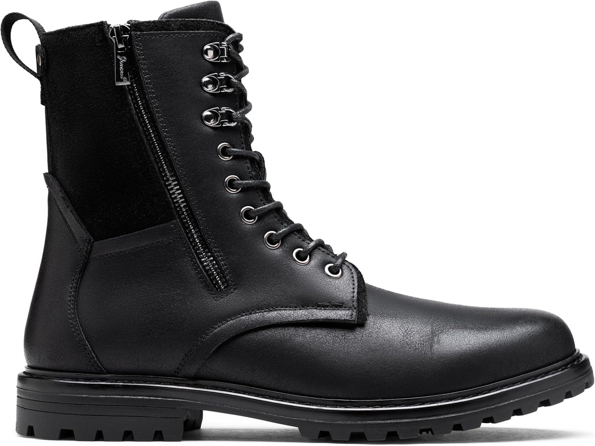 Boots for Men Leather Casual Shoes Combat Boots