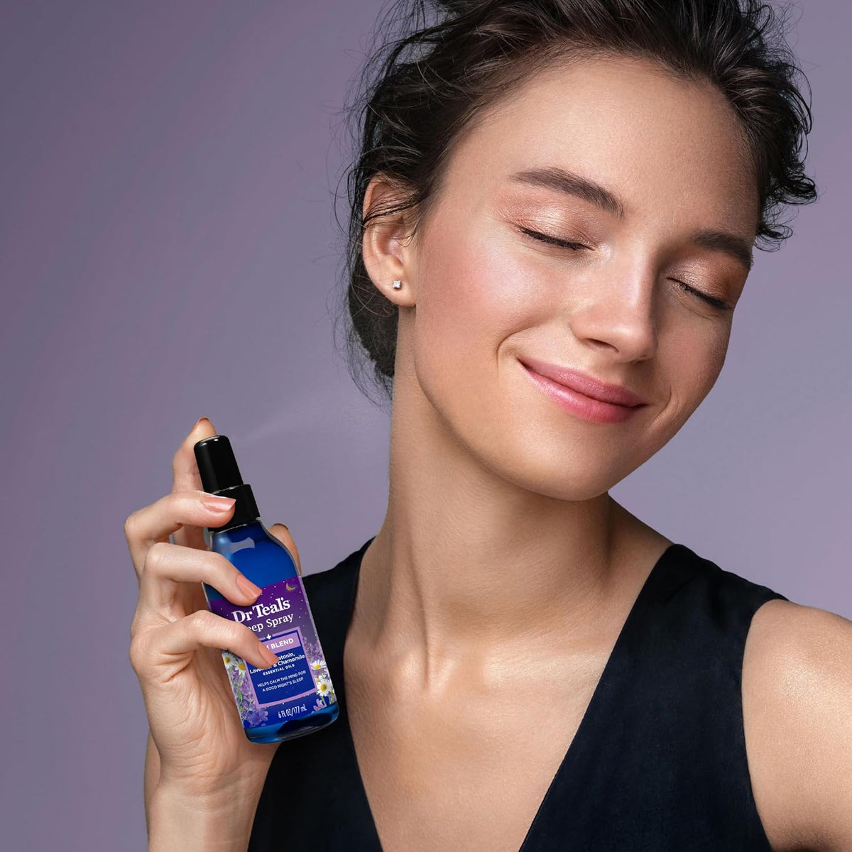 Calm Blend Spray with Melatonin, Lavender & Chamomile Essential Oils, 6 Fl Oz (Pack of 3)
