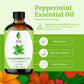 SVA Peppermint Essential Oil, Glass Bottle with Dropper, 4 Fl Oz (118 Ml)