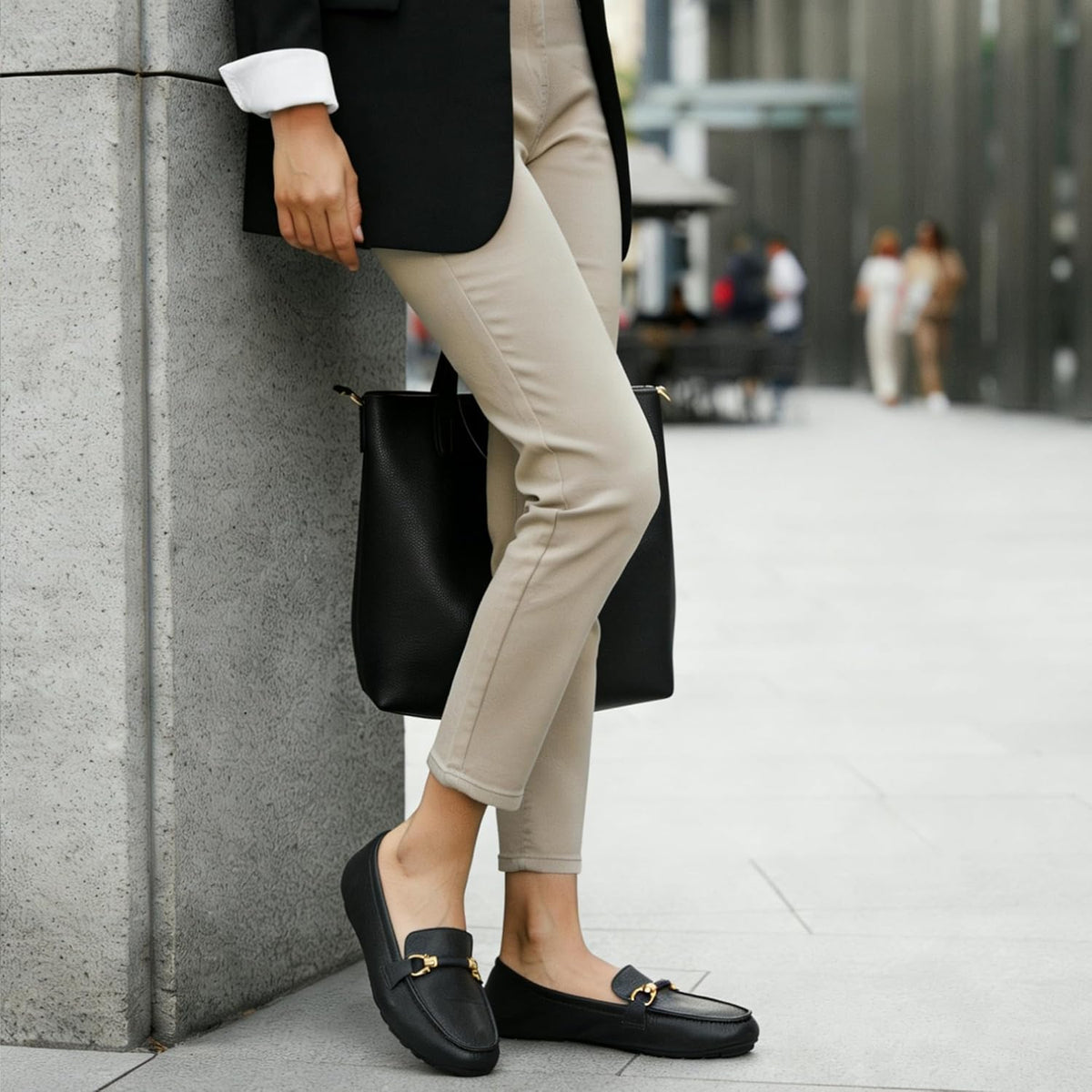 Loafers for Women Comfortable Slip on Business Work Flats Shoes Casual Driving Moccasins Penny Loafer