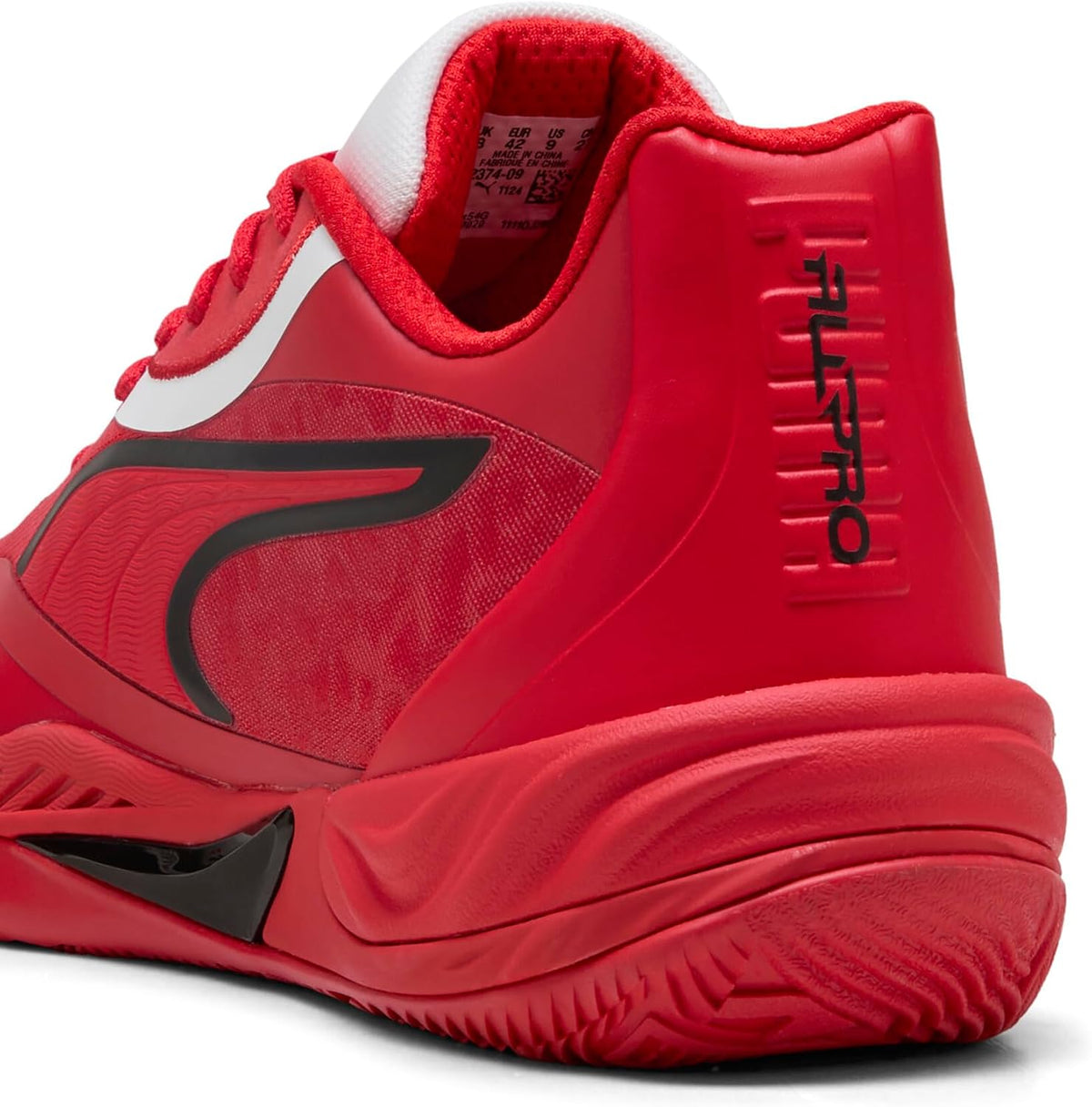 PUMA Mens All-Pro Nitro Skybreak Basketball Sneakers Shoes - Pink, White