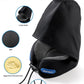 Travel Neck Pillow with Large Hood for Privacy Sleep on Long Flight