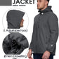 Men'S Packable Rain Jacket Waterproof Lightweight Raincoat