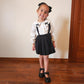 Girls School Shoes Mary Jane Bow Flats