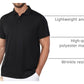 5 Pack Polo Shirts for Men Short Sleeve Collared Golf Polos
