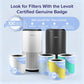 Smart Air Purifiers for Home Large Room up to 1733 Ft² Core 400S-P