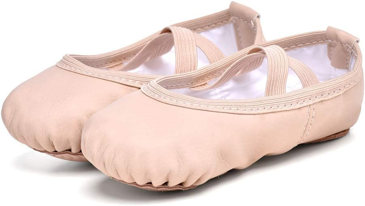 Ballet Shoes for Girls Toddler Soft Leather Split Sole