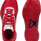 PUMA Mens All-Pro Nitro Skybreak Basketball Sneakers Shoes - Pink, White