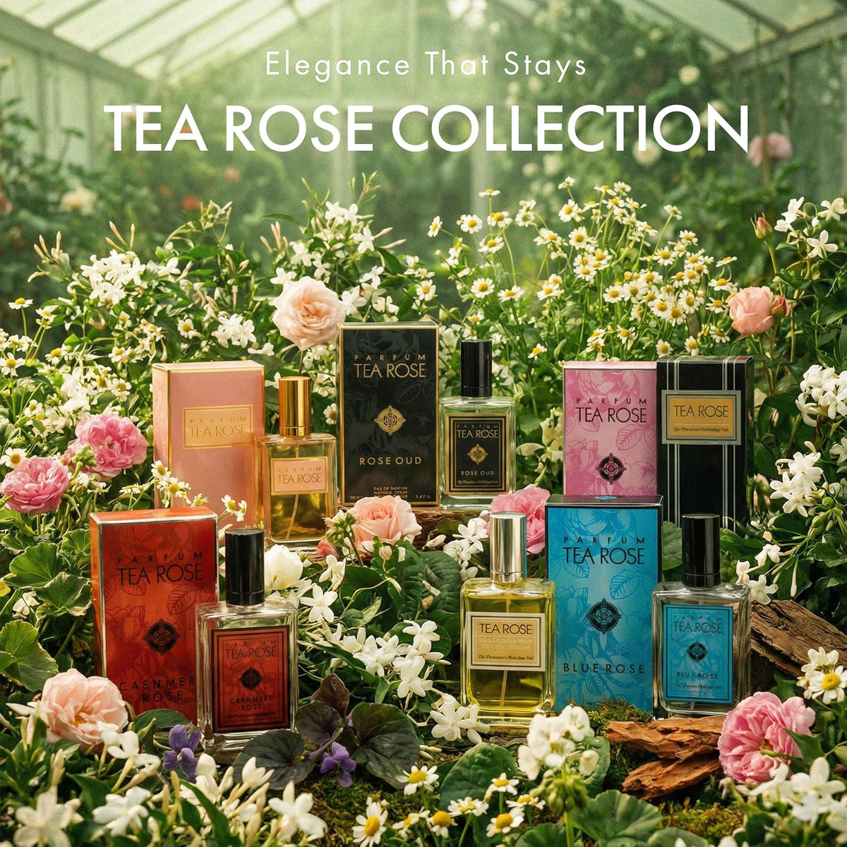 Tea Rose by Perfumers Workshop for Women - 3.4 Oz EDT Spray